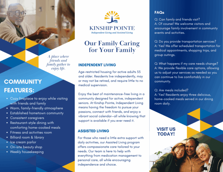 Trifold Internal View