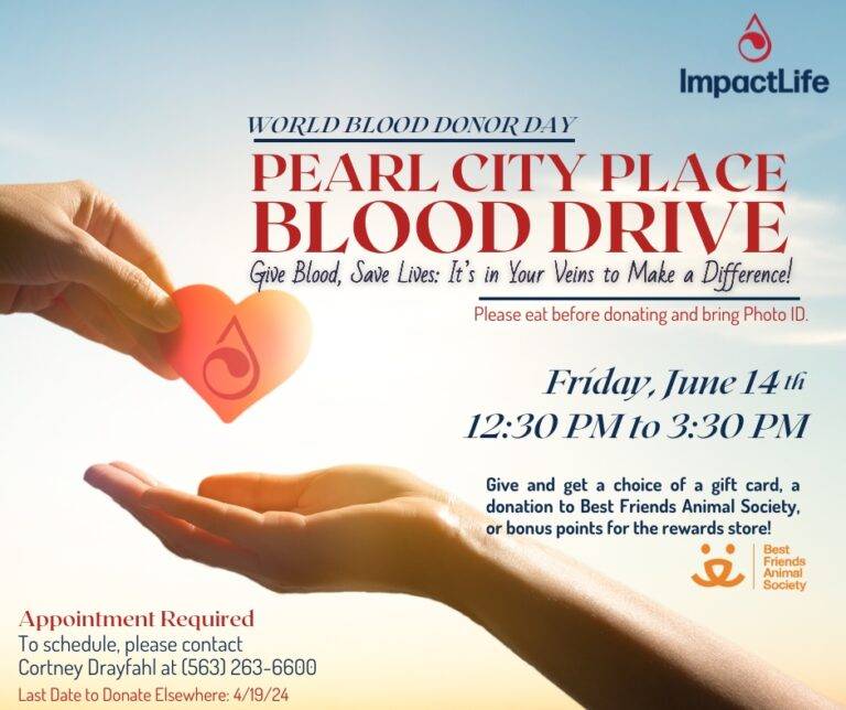 Blood Drive Event Flyer