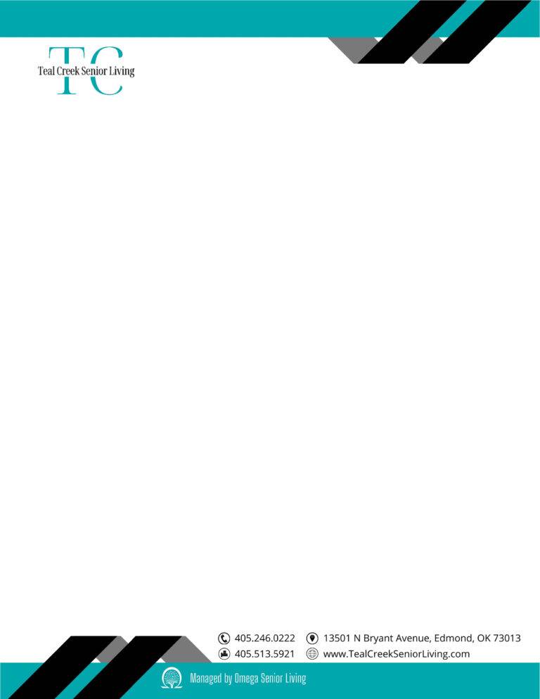 Teal Creek Electronic Letterhead
