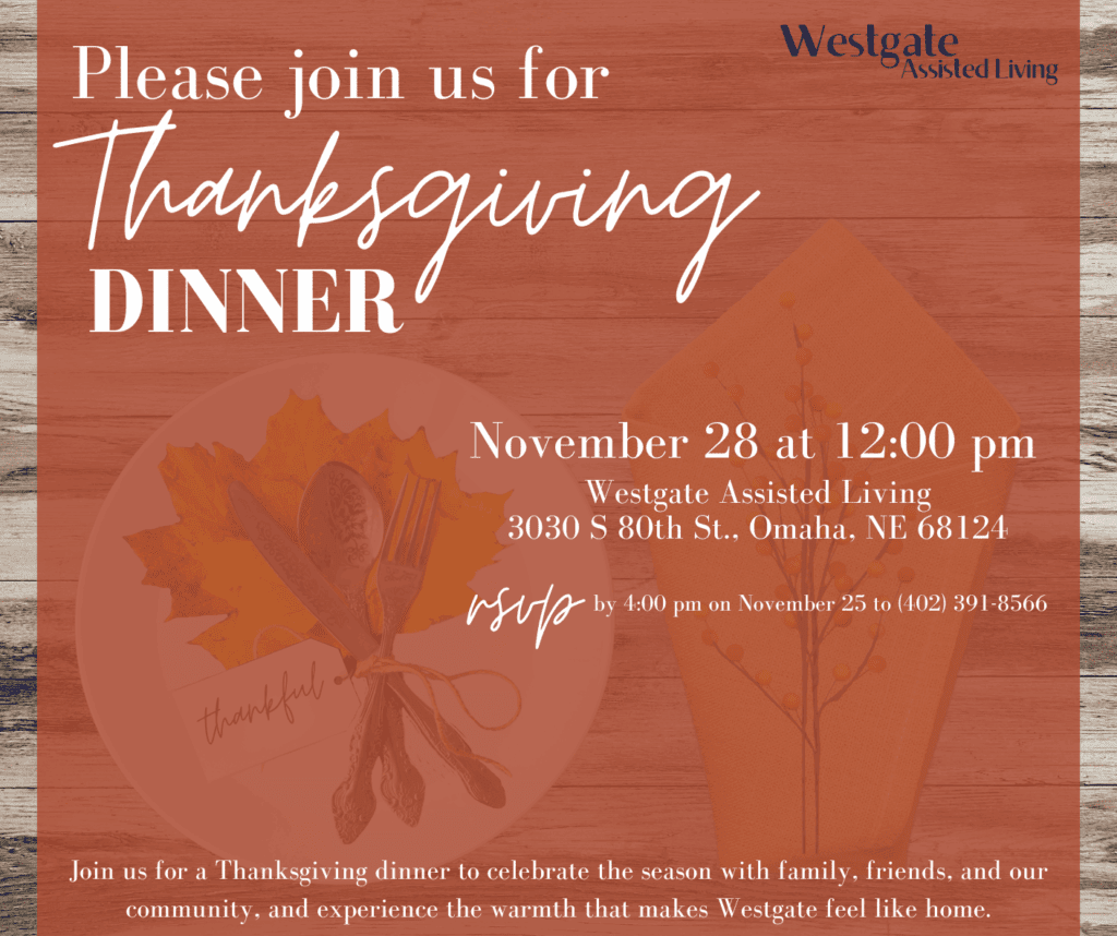 Westgate Thanksgiving Invitation (Facebook)